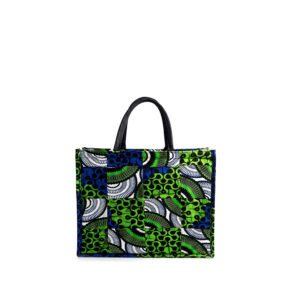Adire patch Bag - Dugo, Afrocentric, Handmade, Ankara, Adire, Aso-oke