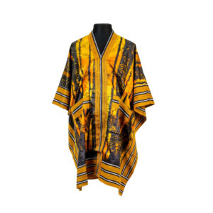 Ajoke Kimono - Dugo, Afrocentric, Handmade, Ankara, Adire, Aso-oke