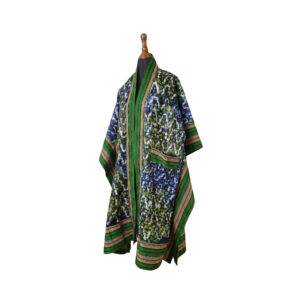 Ajoke Kimono - Dugo, Afrocentric, Handmade, Ankara, Adire, Aso-oke