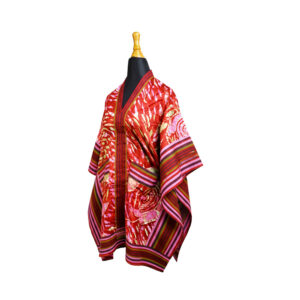 Ajoke Kimono - Dugo, Afrocentric, Handmade, Ankara, Adire, Aso-oke
