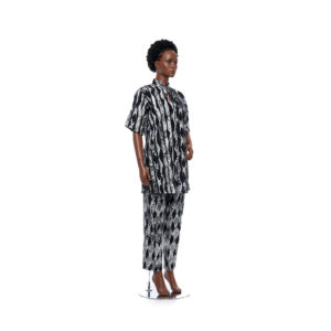 Aso-Oke Jumbo Pants - Dugo, Afrocentric, Handmade, Ankara, Adire, Aso-oke