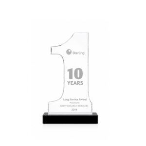 Acrylic Award — custom engraved acrylic award for corporate recognition and awards in Nigeria