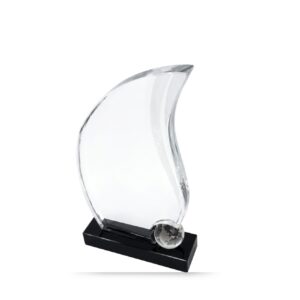 Crystal Award — custom engraved crystal award for corporate recognition and awards in Nigeria