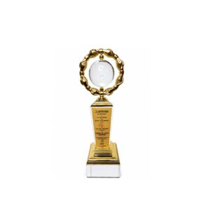 Crystal Award — custom engraved crystal award for corporate recognition and awards in Nigeria