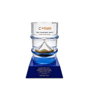 Crystal Award — custom engraved crystal award for corporate recognition and awards in Nigeria