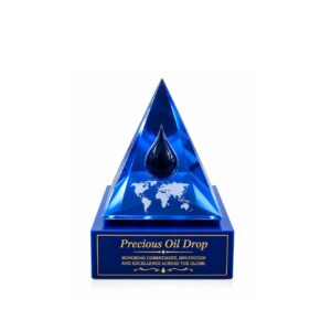 Crystal Award — custom engraved crystal award for corporate recognition and awards in Nigeria