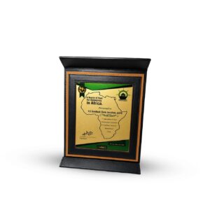 Leather Certificate Award — custom engraved leather certificate award for corporate recognition and awards in Nigeria